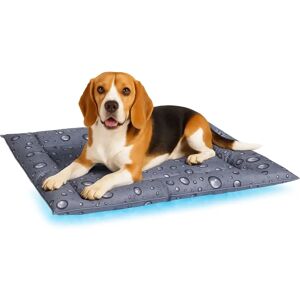 Fresk Drop Cooling Mat - Gray - Dog - Size M - Cooling Product Fresk Drop Cooling Mat - Gray - Dog - Size M - Cooling Product