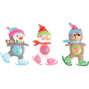 Flamingo Marvy Dog Toy - Christmas Festive Plush for Small & Medium Dogs Flamingo Marvy Dog Toy - Christmas Festive Plush for Small & Medium Dogs