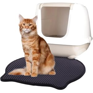 Flamingo Brand Matz Cat Toilet Mat - Black Flamingo Brand Matz Cat Toilet Mat - Black
