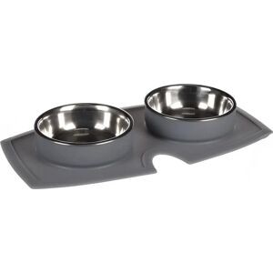 Flamingo Pet Bowl Set - Stainless Steel, Silicone - 14.5cm - Pet Bowl Set Flamingo Pet Bowl Set - Stainless Steel, Silicone - 14.5cm - Pet Bowl Set