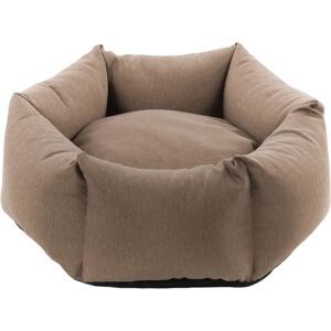 FLAMINGO hondenbed met rits Panama hexagonaal 50x18cm taupe FLAMINGO hondenbed met rits Panama hexagonaal 50x18cm taupe