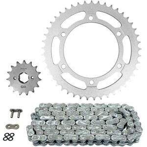 Kit chaîne AFAM 520 - Acier durable et aluminium - Course/Off-road Kit chaîne AFAM 520 - Acier durable et aluminium - Course/Off-road