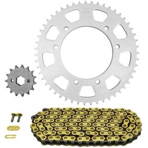 AFAM Fahrradkettensatz - 134 Glieder - 428 Teilung - 15/51 Zähne - Originalgetriebe AFAM Fahrradkettensatz - 134 Glieder - 428 Teilung - 15/51 Zähne - Originalgetriebe