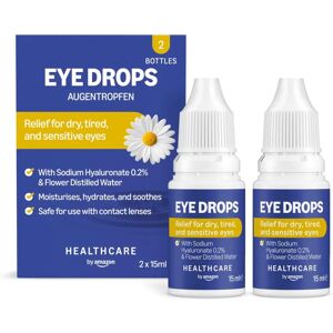 Amazon Lágrimas Oculares - Hialuronato de Sodio 02, Agua de Flores - Gotas para los ojos Amazon Lágrimas Oculares - Hialuronato de Sodio 02, Agua de Flores - Gotas para los ojos
