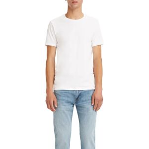 Levi's Slim 2 Pack Crewneck - hvid Levi's Slim 2 Pack Crewneck - hvid