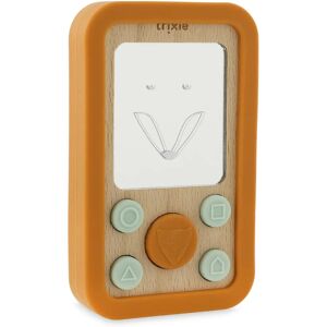 Trixie Baby Telefoon - Houten Siliconen Vos - MQ3 Trixie Baby Telefoon - Houten Siliconen Vos - MQ3