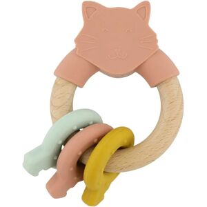 Trixie Wooden Silicone Activity Ring - Pink - Activity Ring Trixie Wooden Silicone Activity Ring - Pink - Activity Ring