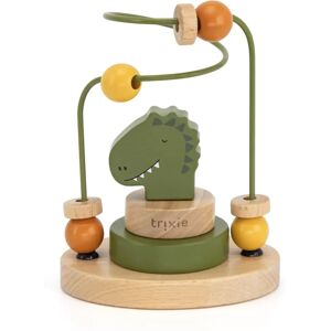 Trixie Beech Wood Baby Toy - Mr Dino Labyrinth & Spiral Trixie Beech Wood Baby Toy - Mr Dino Labyrinth & Spiral