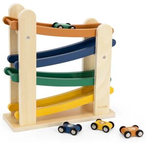 Trixie Wooden Race Track with 4 Cars - Wooden Toys Trixie Wooden Race Track with 4 Cars - Wooden Toys
