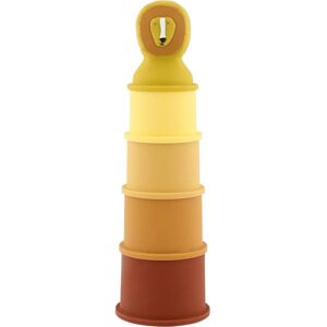 Trixie Gobelets empilables pour enfants - Silicone, 5 pièces, Lion - Publicité Trixie Gobelets empilables pour enfants - Silicone, 5 pièces, Lion - Publicité