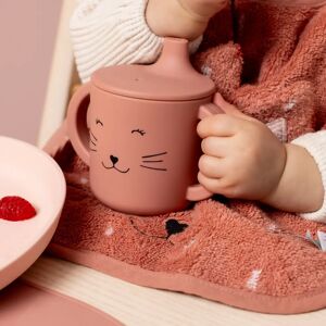 Trixie Mrs. Cat Pink Silicone Sippy Cup Trixie Mrs. Cat Pink Silicone Sippy Cup