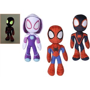 Simba Toys Spider-Man Knuffel - 25cm Gloeit in het donker Simba Toys Spider-Man Knuffel - 25cm Gloeit in het donker