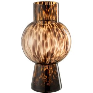 J-Line Vase Marron Moyen - 16x16x30.5cm - Publicité J-Line Vase Marron Moyen - 16x16x30.5cm - Publicité