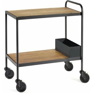 Serax James Servierwagen - Chariot de Rangement Compact en Métal et Bois - Publicité Serax James Servierwagen - Chariot de Rangement Compact en Métal et Bois - Publicité