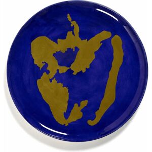 Yotam Ottolenghi - Assiette de Service Feast - Bleu et Or - 35cm - Publicité Yotam Ottolenghi - Assiette de Service Feast - Bleu et Or - 35cm - Publicité