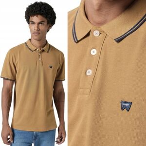 WRANGLER Koszulka polo M - Krótki rękaw - Bawełna WRANGLER Koszulka polo M - Krótki rękaw - Bawełna
