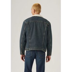 Levi's Marineblauwe Korduroy Jas - Casual Buitenjas Levi's Marineblauwe Korduroy Jas - Casual Buitenjas