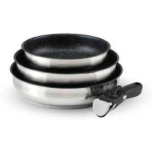 Qdesign 195-002 Set de cookware 3 pieces - Cookware Set Qdesign 195-002 Set de cookware 3 pieces - Cookware Set