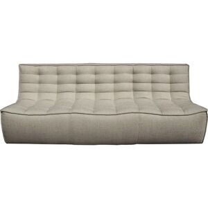 Ethnicraft N701 Modulsofa - 3-seter - Beige - Designer Jacques Deneef Ethnicraft N701 Modulsofa - 3-seter - Beige - Designer Jacques Deneef