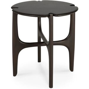 Ethnicraft Mahogni Rund Coffee Table - Art Nouveau Stil Ethnicraft Mahogni Rund Coffee Table - Art Nouveau Stil
