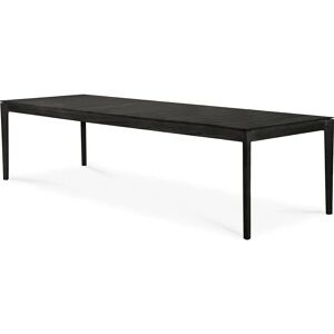 Ethnicraft - BOK - Teak - Black - Outdoor dining table Ethnicraft - BOK - Teak - Black - Outdoor dining table