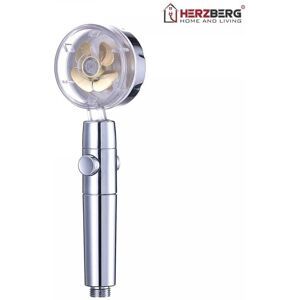 Testa doccia turbo Herzberg con filtro - Oro Testa doccia turbo Herzberg con filtro - Oro