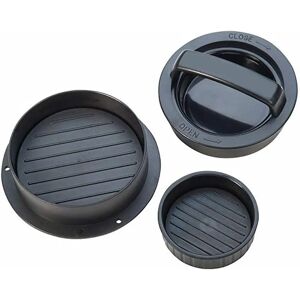 Herzberg Nero HG8105 - Presse per Hamburger - Plastica Dura Herzberg Nero HG8105 - Presse per Hamburger - Plastica Dura