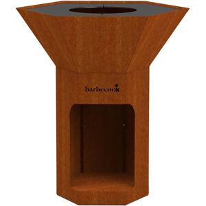 Barbecook Nestor Barbecue a Legna in Acciaio Corten - Barbecue Barbecook Nestor Barbecue a Legna in Acciaio Corten - Barbecue