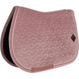 Coussin en velours Kentucky Horsewear - Rose, Borde double, Style saut - Publicité Coussin en velours Kentucky Horsewear - Rose, Borde double, Style saut - Publicité