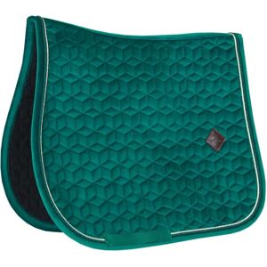 Tapis de Selle en Velours Kentucky Horsewear - Rembourrage Étoilé, Bord Double, 30°C Lavable - Publicité Tapis de Selle en Velours Kentucky Horsewear - Rembourrage Étoilé, Bord Double, 30°C Lavable - Publicité