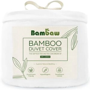Funda nórdica de bambú 155x220 blanco - Funda nórdica Funda nórdica de bambú 155x220 blanco - Funda nórdica
