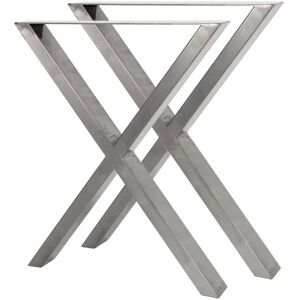 BC-ELEC HMLT-3 Pieds de table en acier en forme X - Publicité BC-ELEC HMLT-3 Pieds de table en acier en forme X - Publicité