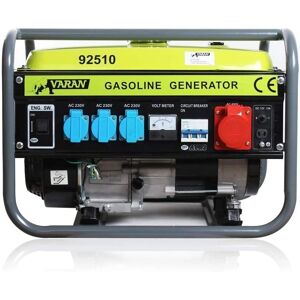 Varan Motors 92510 Générateur à essence - 2.3 kVA - Gris - Publicité Varan Motors 92510 Générateur à essence - 2.3 kVA - Gris - Publicité