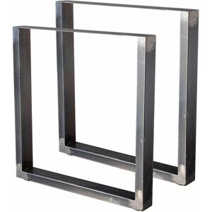 Bc-elec HM7072-S Piedi per tavolo rettangolari in metallo - 70x72cm Bc-elec HM7072-S Piedi per tavolo rettangolari in metallo - 70x72cm