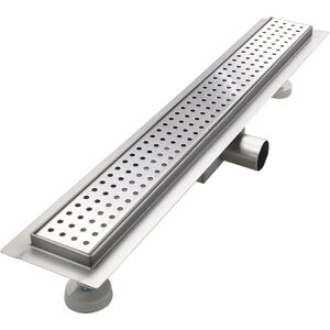 Bc-elec 08S-90 Caniveau de douche en inox - Réglable 98-142mm - Publicité Bc-elec 08S-90 Caniveau de douche en inox - Réglable 98-142mm - Publicité