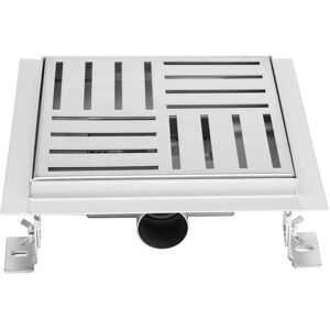 Bc-elec Q05-15 Drain de douche en acier inoxydable - Hauteur réglable - Publicité Bc-elec Q05-15 Drain de douche en acier inoxydable - Hauteur réglable - Publicité