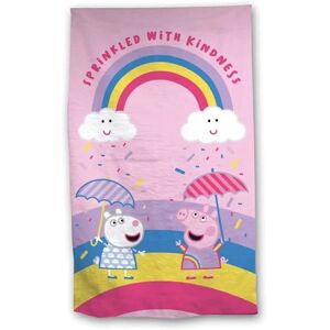 Peppa Pig Cotton Beach Towel - Junior 70x140cm Peppa Pig Cotton Beach Towel - Junior 70x140cm