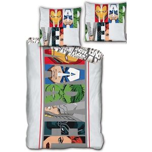 Marvel Avengers Microfiber Duvet Cover - Kids Bed Set Marvel Avengers Microfiber Duvet Cover - Kids Bed Set