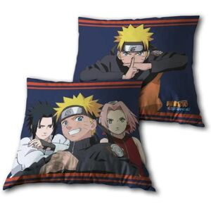 Coussin Naruto Réversible Bleu Shippuden - 35x35cm - Publicité Coussin Naruto Réversible Bleu Shippuden - 35x35cm - Publicité