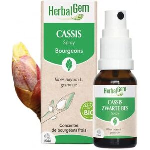 HERBALGEM Cassis Bio Complément - Spray 15ml HERBALGEM Cassis Bio Complément - Spray 15ml