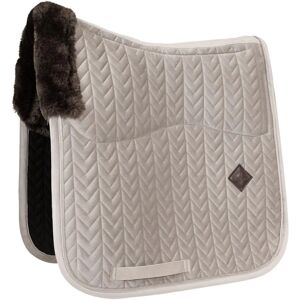 Tapis de dressage beige en velours doux Kentucky Horsewear - Publicité Tapis de dressage beige en velours doux Kentucky Horsewear - Publicité