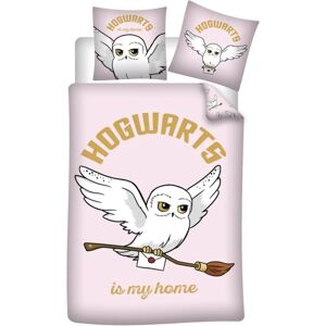 Harry Potter Hogwarts duvet cover - Pink - 140x200cm Harry Potter Hogwarts duvet cover - Pink - 140x200cm