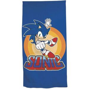 Sonic the Hedgehog Blue Beach Towel - 140x70cm - Fast Drying Sonic the Hedgehog Blue Beach Towel - 140x70cm - Fast Drying