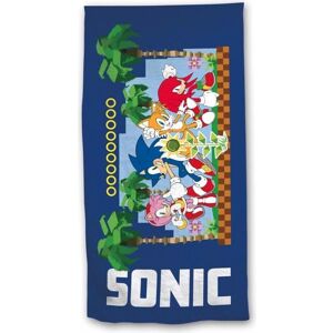 Sonic The Hedgehog Multicolor Beach Towel - 70x140cm - Beach Towel Sonic The Hedgehog Multicolor Beach Towel - 70x140cm - Beach Towel