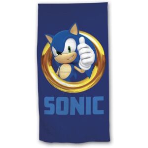 Sonic the Hedgehog Cotton Beach Towel - 140x70cm Sonic the Hedgehog Cotton Beach Towel - 140x70cm