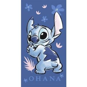 LILO & STITCH - Ohana - Plażowy ręcznik - 70x140cm - Poliester LILO & STITCH - Ohana - Plażowy ręcznik - 70x140cm - Poliester