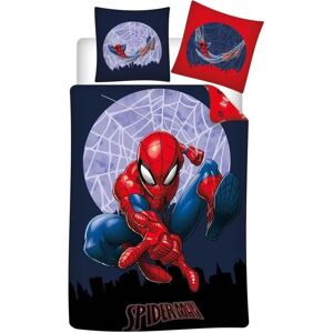 Marvel Spiderman Dekbedovertrek - Spinnenweb Veelkleurig Marvel Spiderman Dekbedovertrek - Spinnenweb Veelkleurig