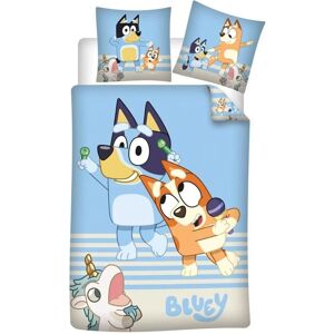 Bluey Unicorn Cotton Duvet Cover - 140 x 200 cm Bluey Unicorn Cotton Duvet Cover - 140 x 200 cm