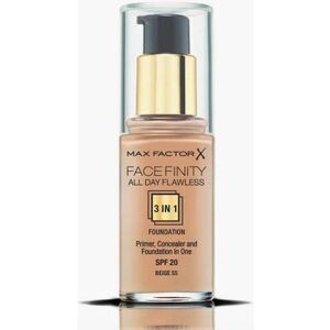 Max Factor Facefinity 3-in-1 Meikkivoide - Beige - Täydellinen koko päivän Max Factor Facefinity 3-in-1 Meikkivoide - Beige - Täydellinen koko päivän
