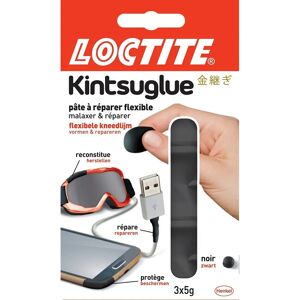 Loctite Kintsuglue - Pâte à Réparer - 3x5g - Noir - Pâte à Réparer Loctite Kintsuglue - Pâte à Réparer - 3x5g - Noir - Pâte à Réparer